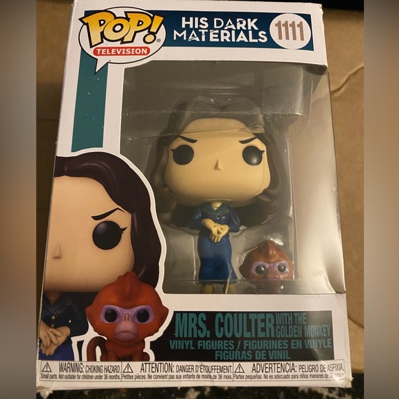 NIB His Dark Materials “Mrs. Coulter with the golden monkey” Funko Pop #1111 - Picture 2 of 6